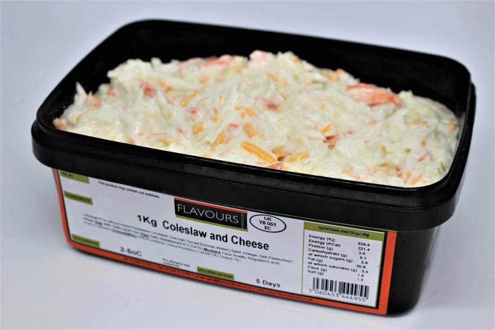 Coleslaw and Cheese