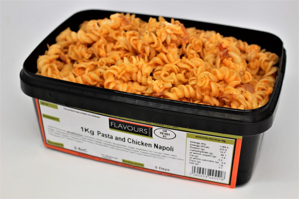 Pasta and Chicken Napoli